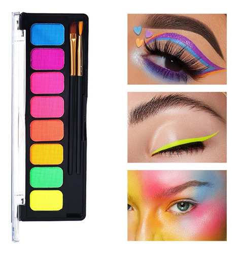 Kit De Pintura Corporal Para La Cara Paleta De Pintura De
