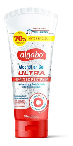 Alcohol En Gel Ultra Pomo 90ml Algabo