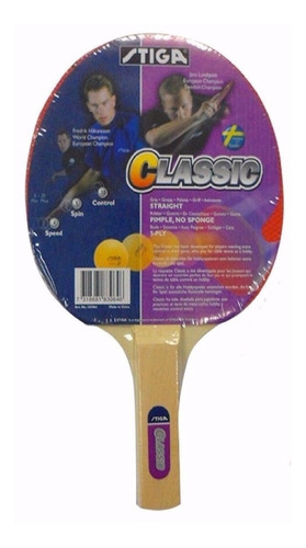 Raqueta De Ping Pong Stiga Classic ¡envio Gratis!