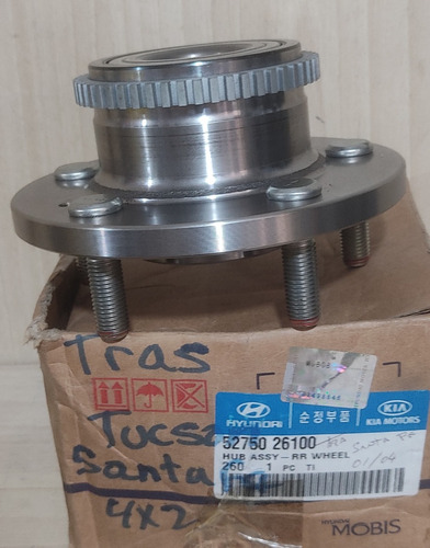 Mozo Cubo Rueda Trasero Santa Fe 4x2 2001-2006 Con Abs