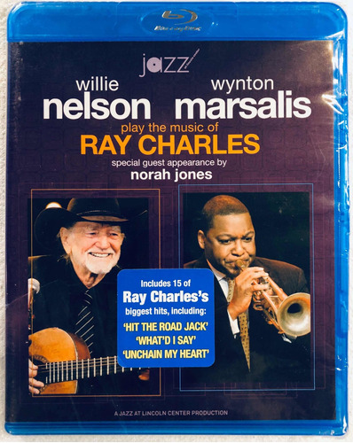 Willie Nelson Y Wynton Marsalis, Play Ray Charles. Blu Ray