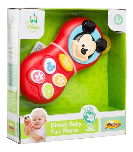 Disney Baby Mickey Celular Divertido