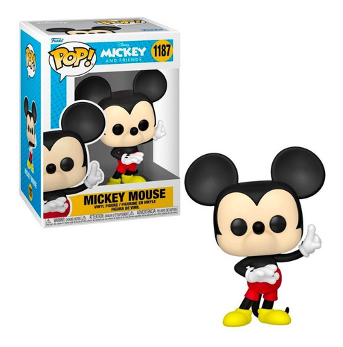 Mickey Mouse Funko Pop 1187 / Disney / Original / Nuevo