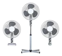 Comprar Potente Ventilador Recco 16 , 3 En 1, 4 Velocidades Estructura Blanco Aspas Verde Diámetro 41 Cm Frecuencia 3 Velocidades Material De Las Aspas Plástico