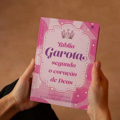 Biblia Da Garota Segundo O Coração De Deus Nova Viva Capa Dura Felicidade Com Letra Grande