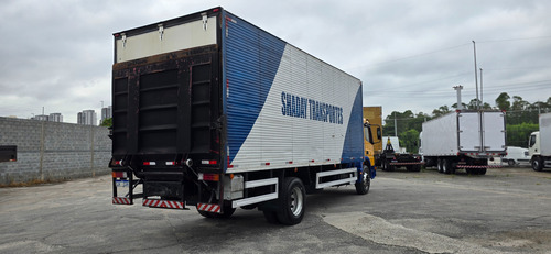 Mb Atego 1726 2013 Bau Compartilhado Plataforma Hidraulica