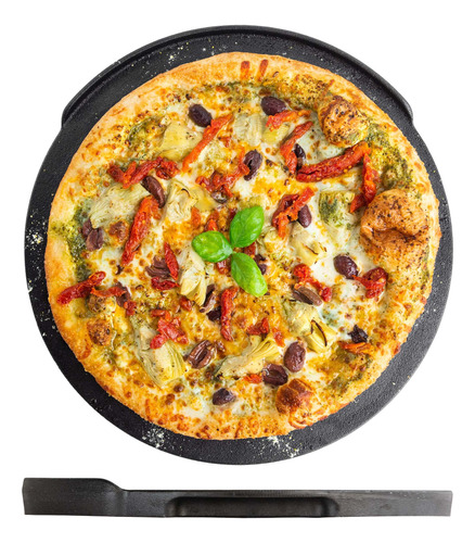 Nerdchef Speed Steel Round - Piedra Para Hornear Pizza De A.
