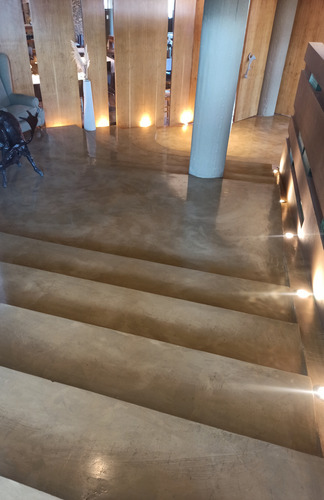 Cemento Alisado Para Escalera De Microcemento Mano De Obra