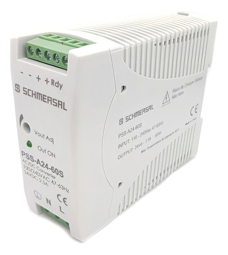 Fuente de alimentación Schmersa PSS-A24-60s 24vdc 100~240vac 2.5a