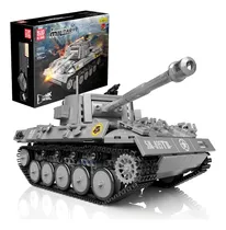 Comprar Mould King Ww2 Militar M18 Tank Destroyer Moc