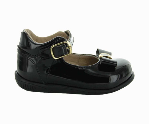 Zapato Niña Casual Escolar Charol Chabelo 81702-10-c Gnv®