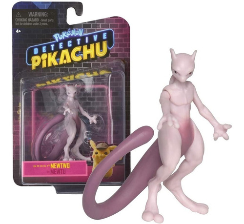 Figura Mewtwo Pokemon Detective Pikachu Nuevo Original