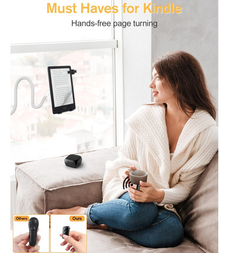 Anillo Page Turner Con Mando A Distancia Para Kindle Paperwh