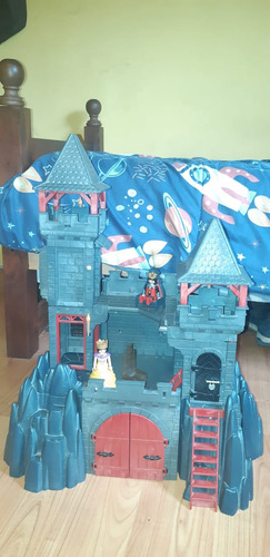 Playmobil Castillo 3269 Knights La Fortaleza De El Dragon Gris Oscuro (Usado)