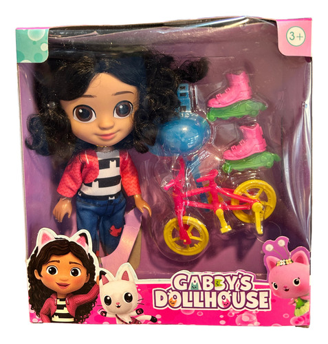 Hermosa Muñeca Gabby´s Dollhouse 15cm Ideal Torta Local Caba