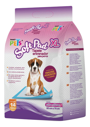 Tapete Entrenador Para Perro Fancy Pets (pads) Xl 14 Piezas