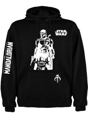 Sudadera Mod Star Wars The Mandalorian Estampado Reflejante