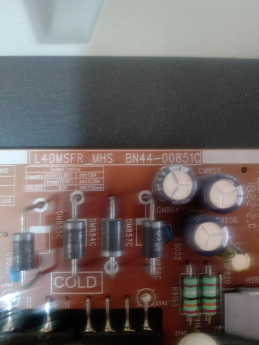 Fuente Tv Samsung Mod Un40j5290 (Usado)