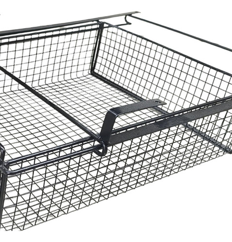Cesta De Almacenamiento Extraíble Para Cajones M Negro