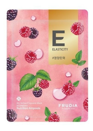 Mascarilla Facial De Frambuesa Elasticidad Frudia