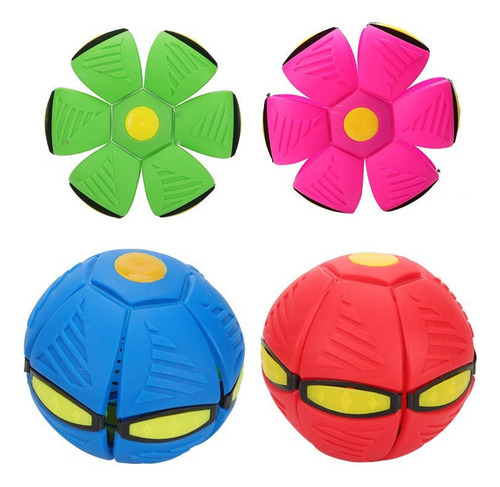 Juguete Magic Ball Flying Disc Crazy Ball Con Color Rosa