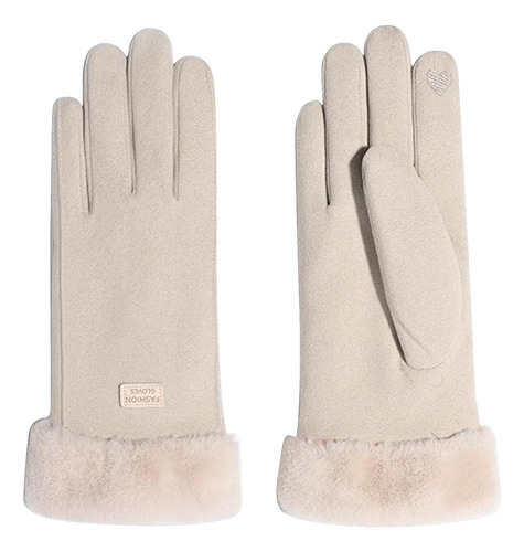 Guantes De Invierno Para Mujer, 360° A Prueba De Viento, Puñ