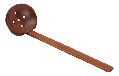Cuchara De Madera Japonesa, 5 Cucharas, Mango Robusto, Mano