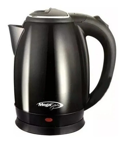 Imagen 2 de 4 de Pava Eléctrica Mega Express Me-626 Negro 220v 1.8l