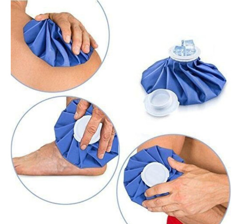 2 bolsas de hielo térmicas flexibles reutilizables para rodillas de 1 l/500 ml