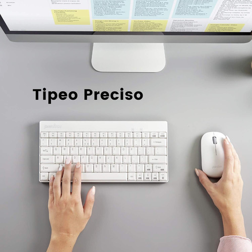 Combinación De Ratón Y Mini Teclado Universal Para Pc, Inala