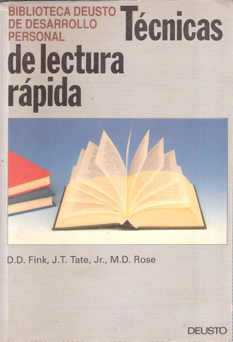 Técnicas De Lectura Rápida, Fink/ Tate/ Rose