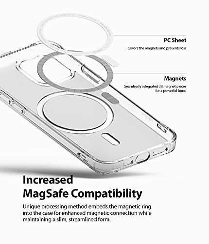 Funda Ringke Fusion Matte Clear Para iPhone 12 Pro Max