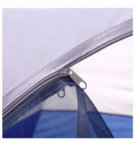 Carpa Camping Semi Impermeable 4 Personas Armable Colores