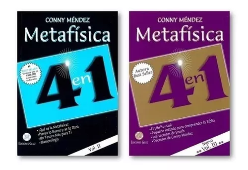 reparar mucho familia Pack Conny Mendez Metafisica 4 En 1 Vol 2 Y 3 + Regalos