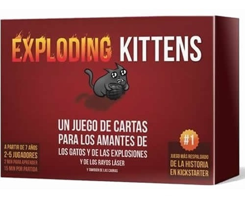 Exploding Kittens Juego De Mesa Y Cartas - En Español !