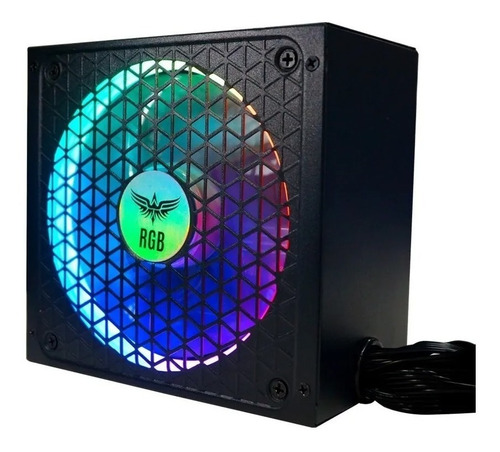 Fuente De Poder Gamer Thermalcooler 550w 80 Plus Silver Rbg