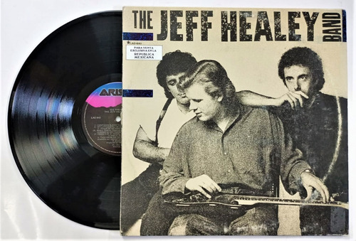 Jeff Healey Band See The Light Lp 88 Casi Como Nuevo Insert 