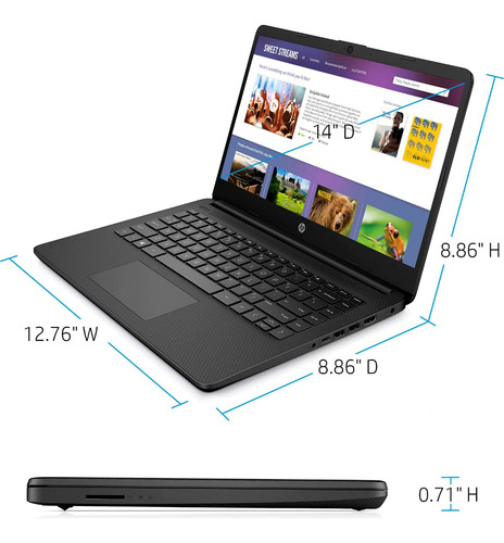 Laptop Hp Pavilion 14 Athlon 3150u 16gb 512gb Ssd Win 10h