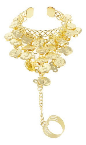 4 Brazalete De De Vientre Con La Joyería De La Manera Del