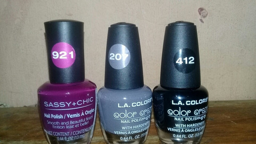 Imagen 4 de 5 de Pinturas De Uñas L.a Colors