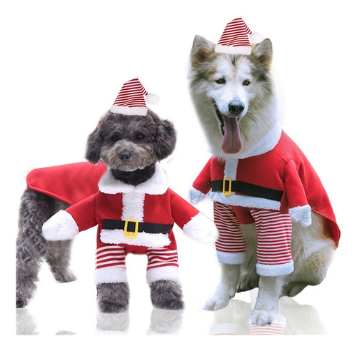 Ropa Divertida Para Perros Y Gatos Pequeños De Papá Noel