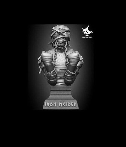  Archivo Stl Impresión 3d - Iron Maiden Eddie Mummy