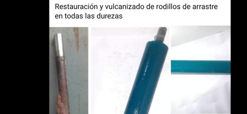 Imagen 3 de 5 de Recubrimiento Rodillo Arrastre Imprenta Laminadora En Poliur