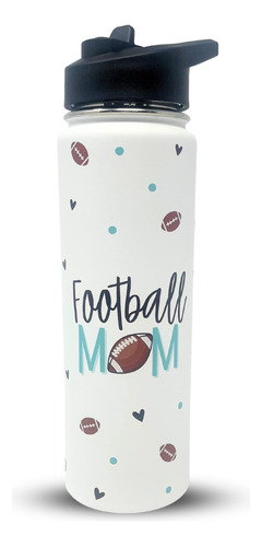 Brooke & Jess Football Mom Tumbler Gifts ' Botella De Agua G