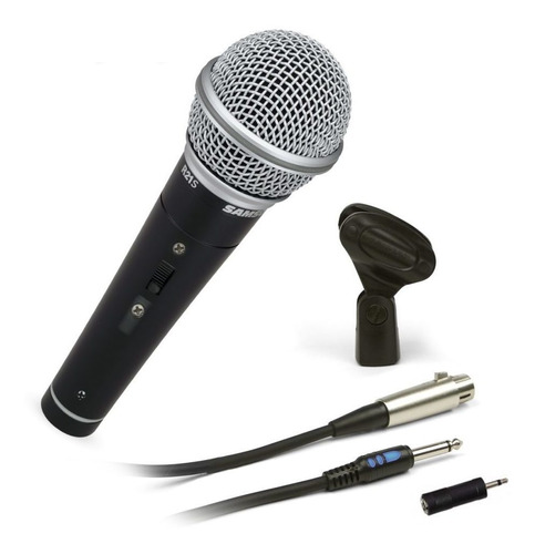 Microfono Samson R21s Con Cable Y Clip 