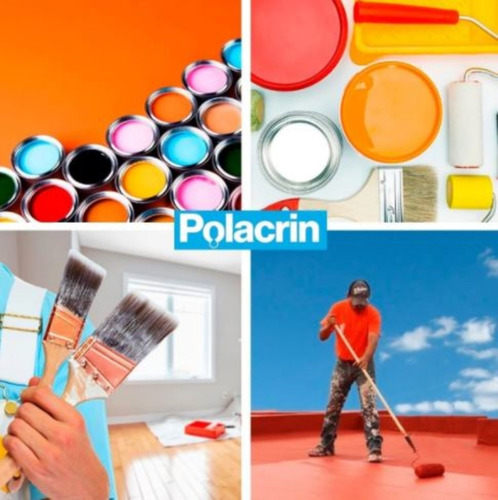 Revestimiento Acrilico Text Gruesa Polacrin 5 Kg Int/ext