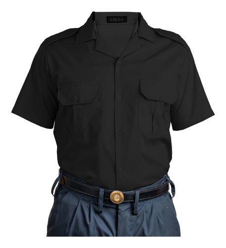 Camisa Manga Corta Uniforme Policía Mujer Rerda Premium 