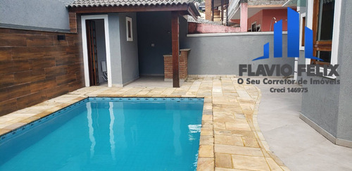 Imagem 10 de 15 de Casa A Venda 3 Dormitórios E Área Gourmet Condomínio Arujá 5 - 723