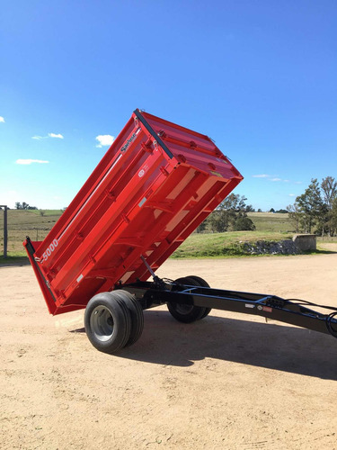 Zorra Volcadora Agricola Rdm De 5000 Kg