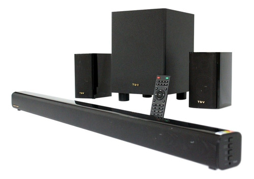 Home Theater Inalámbrico T&v Rein 5.1 Surround Parlante